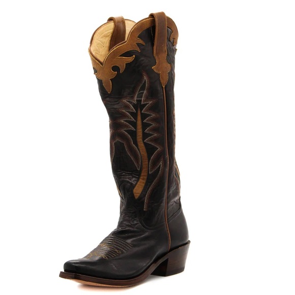 Rios of Mercedes Exclusive Black Sleek Buffalo Ladies' Boot - Picture 2 of 6